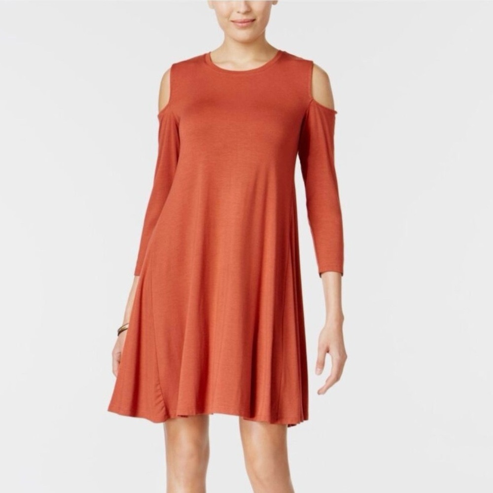 🍁Cold-Shoulder Dress🍁
